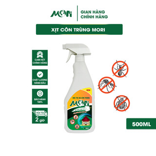Chai đặc trị đa côn trùng Mori, xịt đuổi Ruồi, muỗi, gián, kiến, bọ chét, và các loại côn trùng có cánh_Chai 500ml