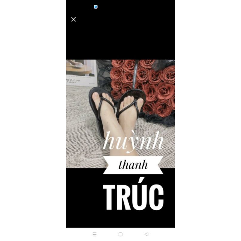 Dép kẹp cho bé gái