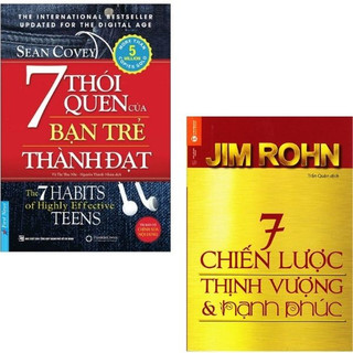 Sách - 7 thói quen của bạn trẻ thành đạt - 7 chiến lược thịnh vượng và hạnh phúc