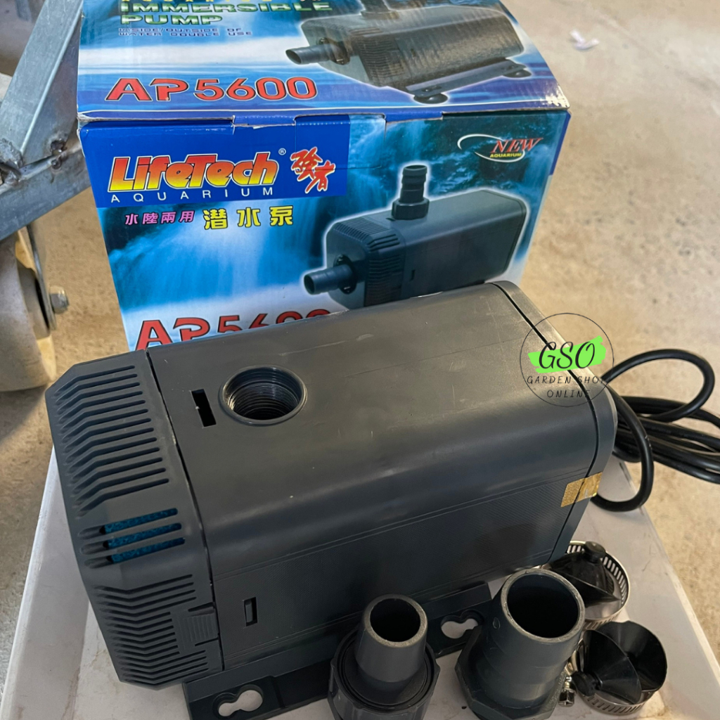 Máy bơm bể cá hòn non bộ - máy bơm hồ cá - bơm bể cá thủy sinh - Máy bơm LifeTech AP5600