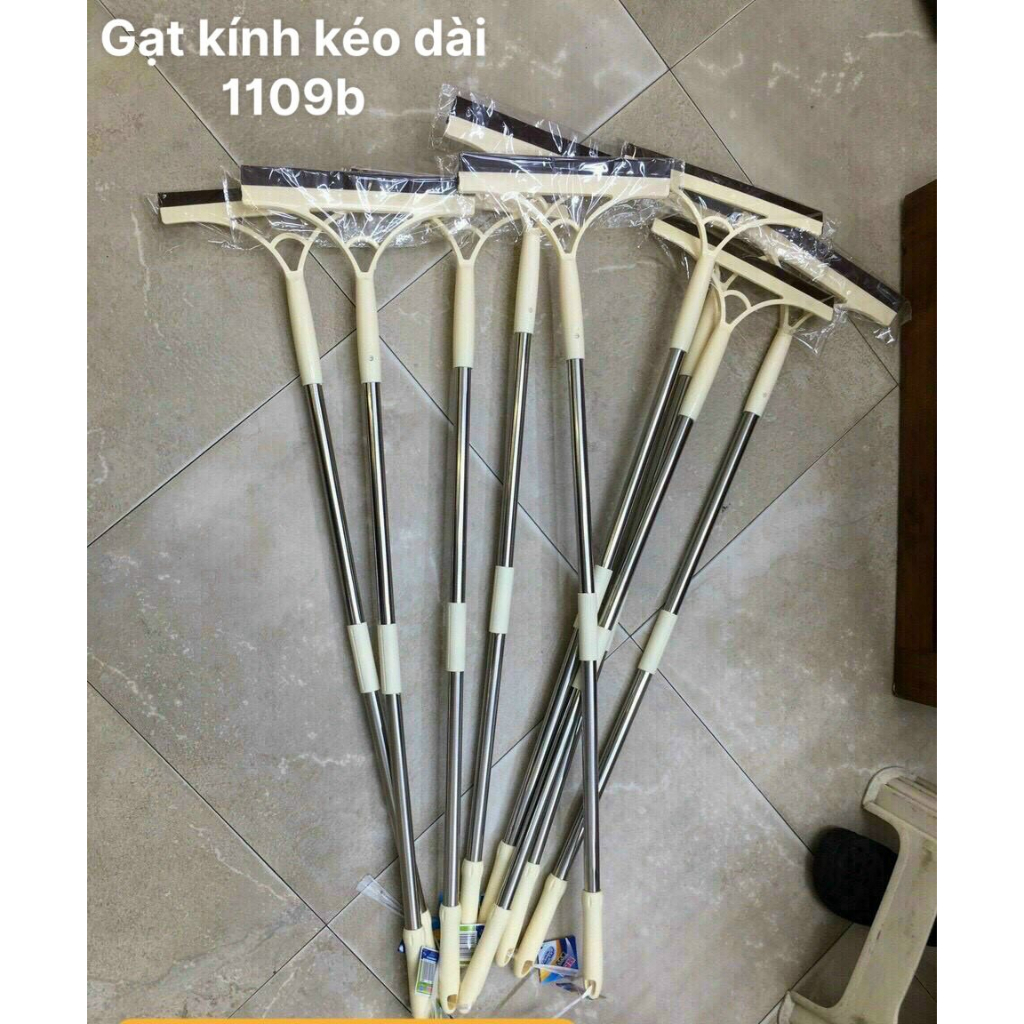 Gạt kính cán inox kéo dài 90cm 1109b