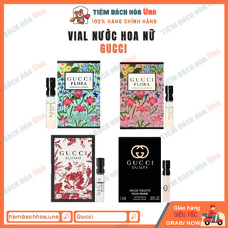 Vial, mẫu thử nước hoa nữ Gucci Flora Gorgeous, Bloom minisize