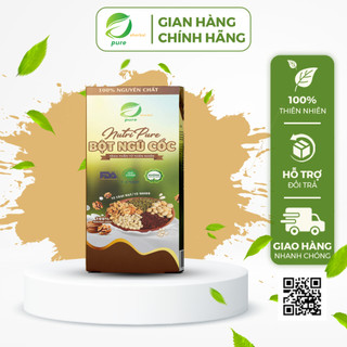Bột Ngũ Cốc Dinh Dưỡng NutriPure 15 loại hạt phù hợp cho mẹ bầu(1 hộp 3 gói nhỏ)