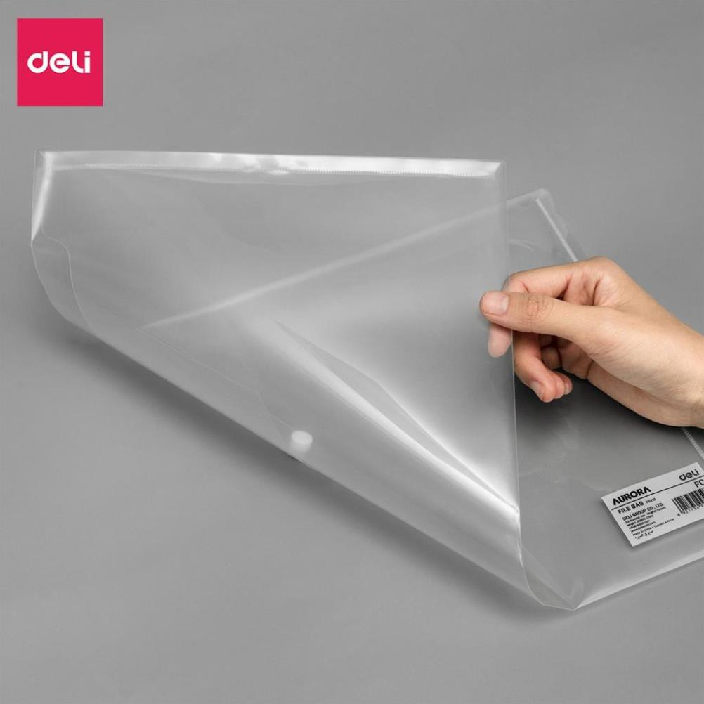 12 cái Túi cúc trong suốt khổ A/F đựng tài liệu siêu dày