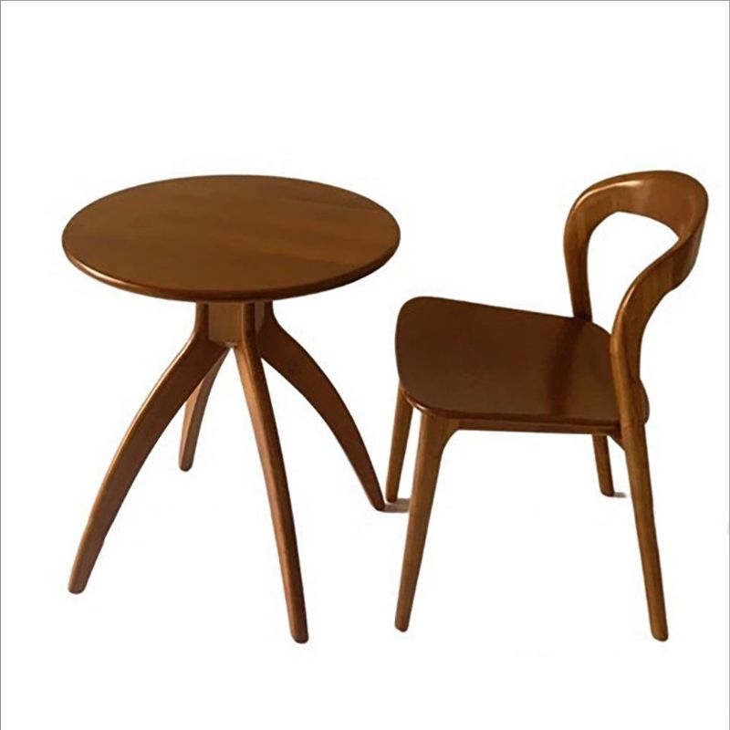 Bàn cafe 4 cạnh chân cong