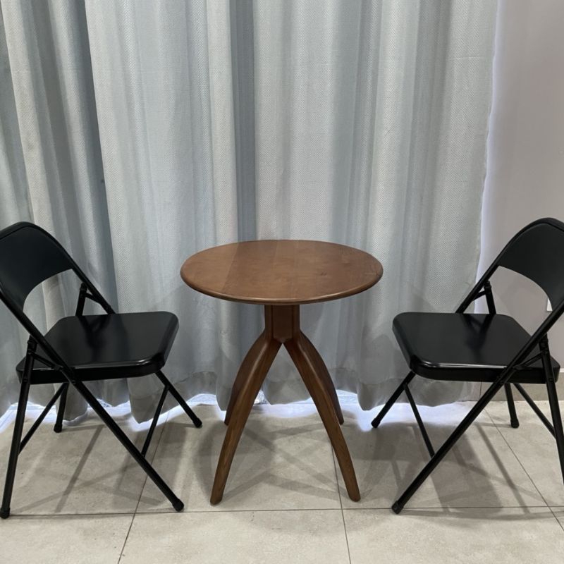 Bàn cafe 4 cạnh chân cong