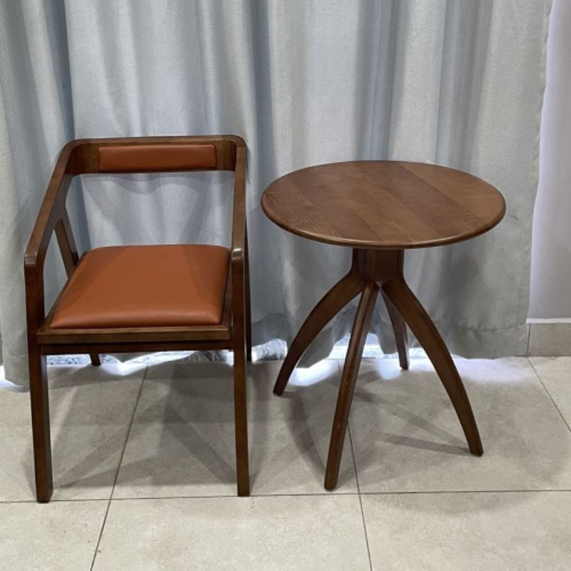 Bàn cafe 4 cạnh chân cong