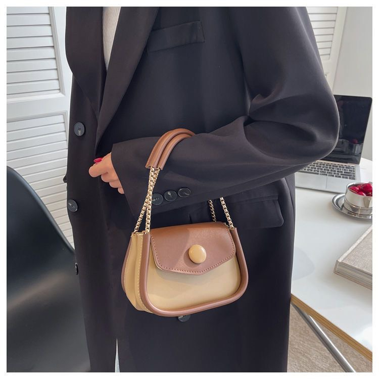 Túi đeo chéo nữ, túi xách nữ cúc tròn da đẹp mềm đi chơi phong cách hàn quốc PK 518