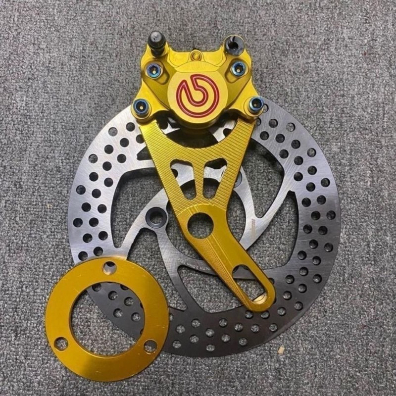 Bộ phanh đĩa sau xe điện  dùng cho phanh đĩa sau xe điện