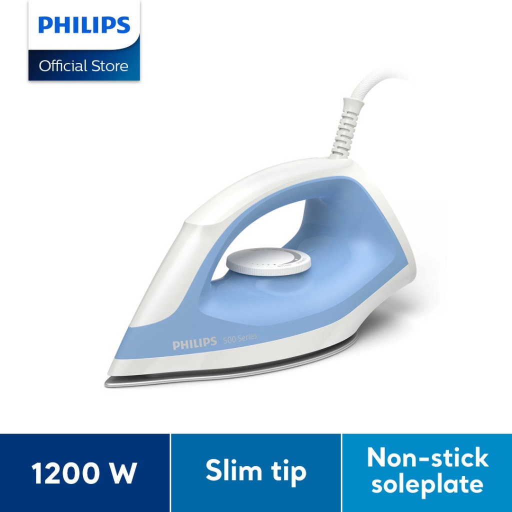 Bàn ủi khô Philips DST0520 mẫu mới 2023 công suất 1200W - Bảo Hành 2 năm