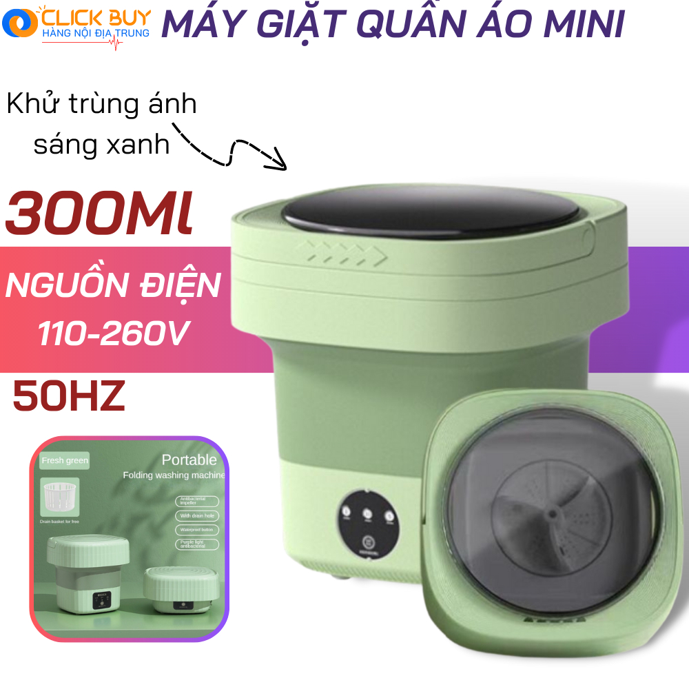 Máy Giặt Quần Áo Mini Diệt Khuẩn Máy Giặt Đồ Cá Nhân Máy Giặt Vắt Quần Áo Gia Dụng Mini