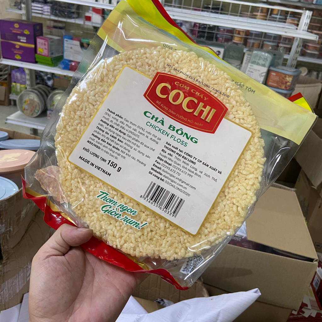 Cơm cháy COCHI chà bông 150g - đặc sản Ninh Bình