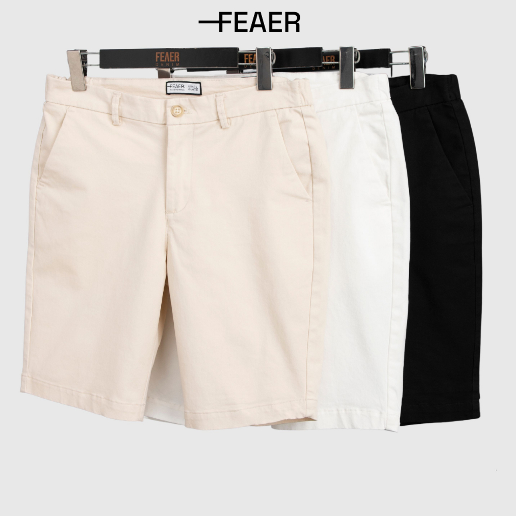 [SẢN PHẨM OUTLET- GIÁ ƯU ĐÃI] Quần Kaki Short Chino cao cấp, sang trọng, thoải mái -FEAER