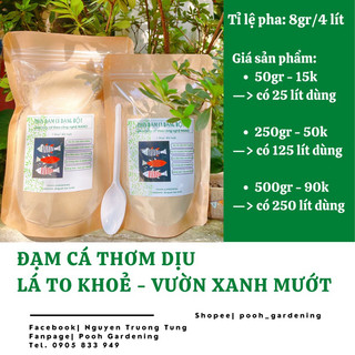 ĐẠM CÁ DẠNG BỘT 125-250LÍT