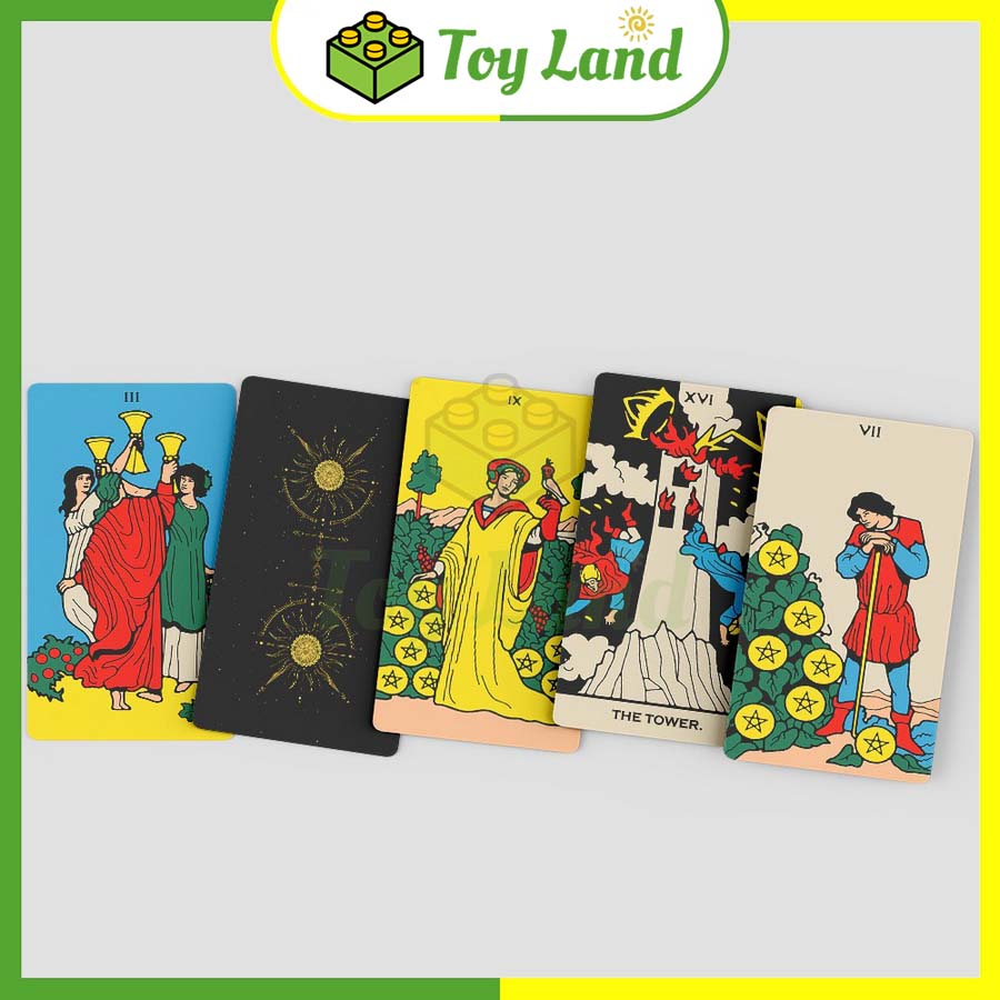 Bộ Bài Tarot Rider Waite Smith Deck Tarot 78 Lá Cao Cấp Bài Bói Thông Điệp Board Game Dự Đoán Phong Thủy Vận Mệnh
