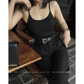 Quần baggy đen thiet ke by buy.now