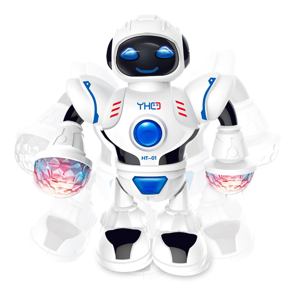 Đồ Chơi Trẻ Em Robot Biết Phát Sáng Và Nhảy Múa Theo Nhạc A1