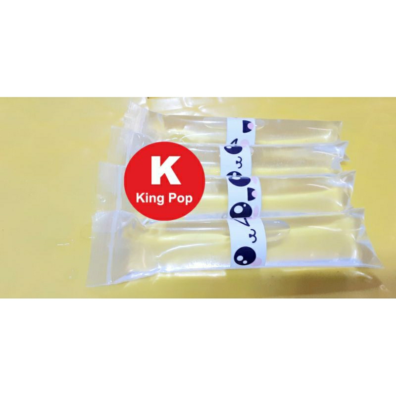 100g TÚI ZIP LÀM KEM SỮA CHUA - CÓ DÁN STICKER Kawaii DỄ THƯƠNG - ĐỘC QUYỀN - THU HÚT KHÁCH