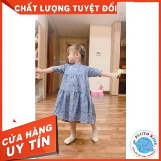Váy nơ lưng pastel bé gái xinh xắn