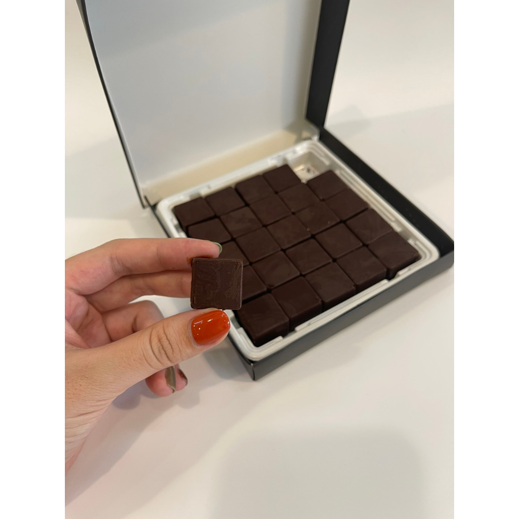 Socola Tươi Mama Chocolate Vị P - Đen Đắng Truyền Thống Hộp 25, 16, 9 Viên