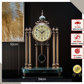 Đồng hồ để bàn phong cách châu âu cao cấp dhdb10
