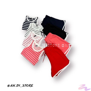Andi.vnxk 🔸set bộ thun sọc mặc nhà - h.m