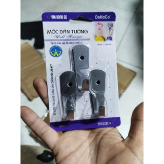 vỉ  móc dán tường inox
