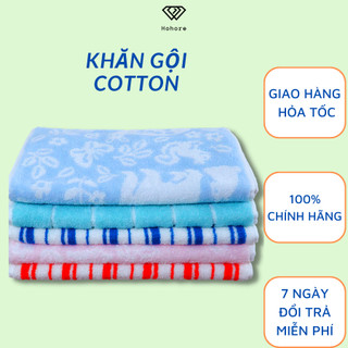 Khăn gội - khăn lau đầu Songwol kích thước 34cm x 82cm - 100gr khăn cotton 100% mềm mịn, thấm hút cực tốt