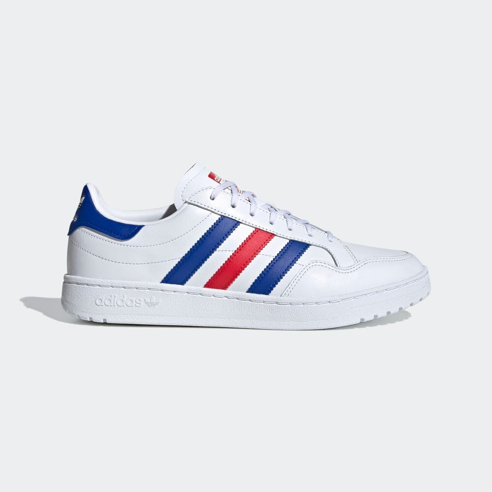 Giày thể thao sneaker Adidas Chính hãng Team Court Nam Nữ Unisex da PU cực đẹp Trắng đen xanh FW5068 USJPsport