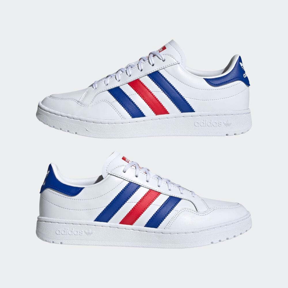 Giày thể thao sneaker Adidas Chính hãng Team Court Nam Nữ Unisex da PU cực đẹp Trắng đen xanh FW5068 USJPsport