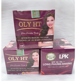 Kem oly ht 10 in 1 dưỡng trắng ngừa nám giảm nhăn giữ ẩm se khít lỗ chân lông 35g