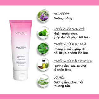 Gel tẩy tế bào chết Vacci