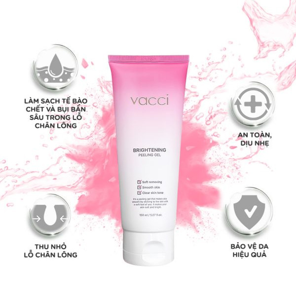 Gel tẩy tế bào chết Vacci