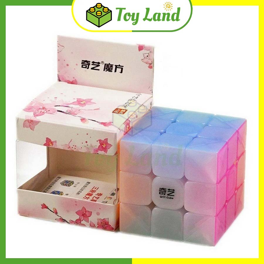 Bộ Sưu Tập Jelly QiYi Thạch Anh Rubic 2x2 3x3 4x4 5x5 Pyraminx Megaminx Skewb Đồ Chơi Lắp Ráp Xếp Hình