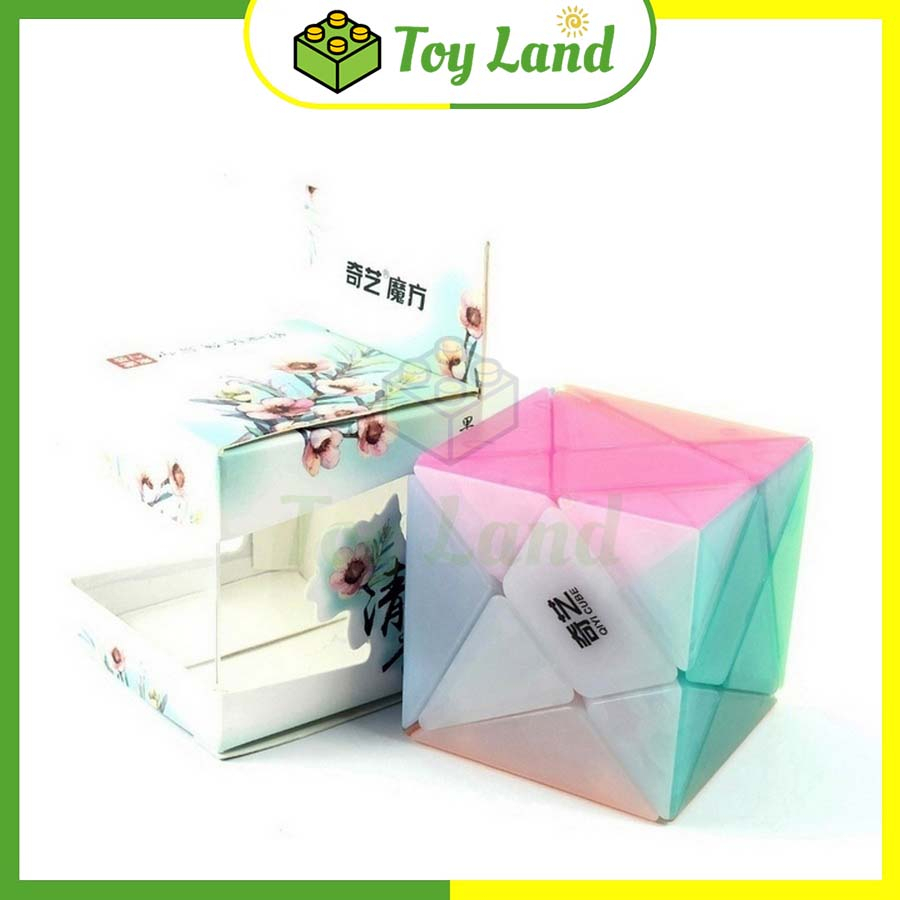 Bộ Sưu Tập Jelly QiYi Thạch Anh Rubic 2x2 3x3 4x4 5x5 Pyraminx Megaminx Skewb Đồ Chơi Lắp Ráp Xếp Hình