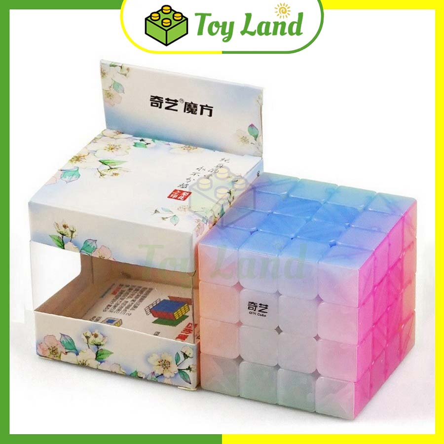 Bộ Sưu Tập Jelly QiYi Thạch Anh Rubic 2x2 3x3 4x4 5x5 Pyraminx Megaminx Skewb Đồ Chơi Lắp Ráp Xếp Hình