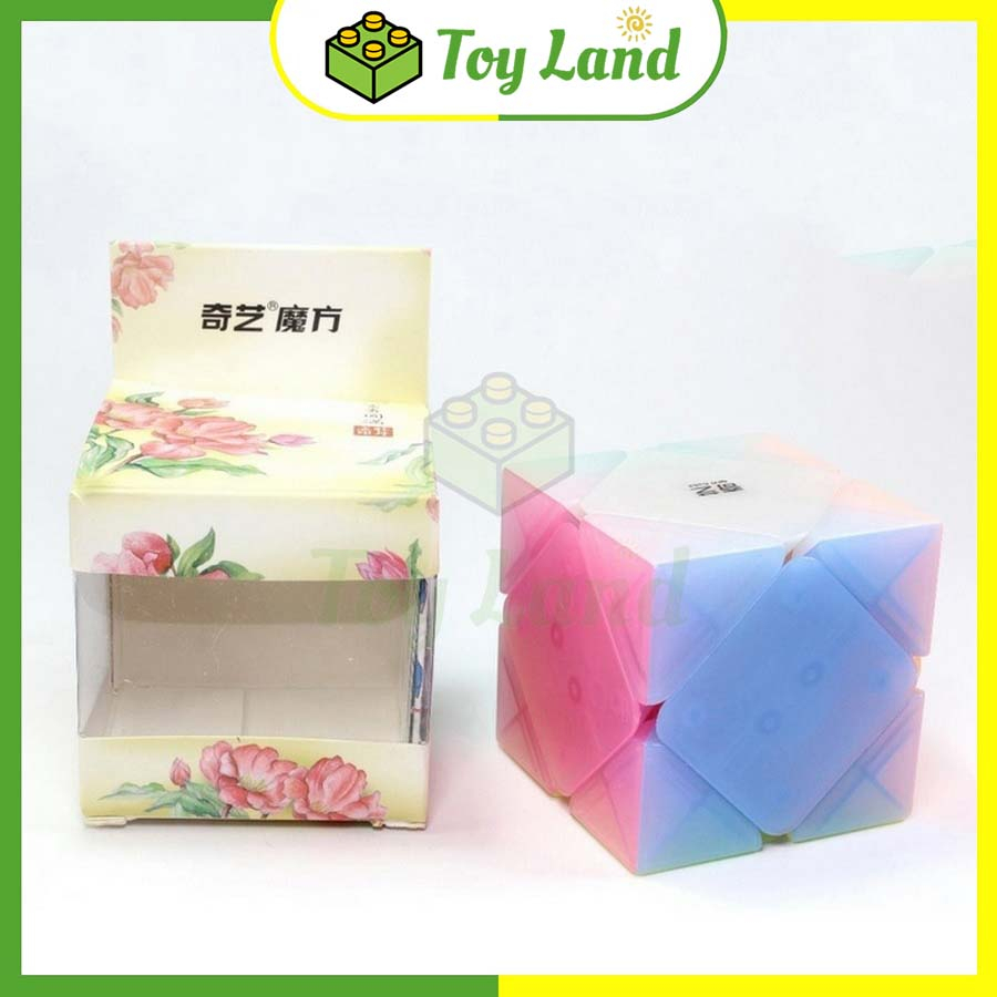 Bộ Sưu Tập Jelly QiYi Thạch Anh Rubic 2x2 3x3 4x4 5x5 Pyraminx Megaminx Skewb Đồ Chơi Lắp Ráp Xếp Hình