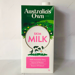 Một thùng sữa australia's own tách béo hoàn toàn