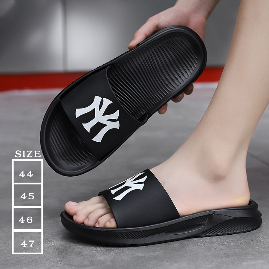 Dép Cao Su Nam Cỡ Lớn Size 44-47 ,Dép Quai Ngang ChốngTrơn Trượt Đế Cao Su Siêu Bên - QC35