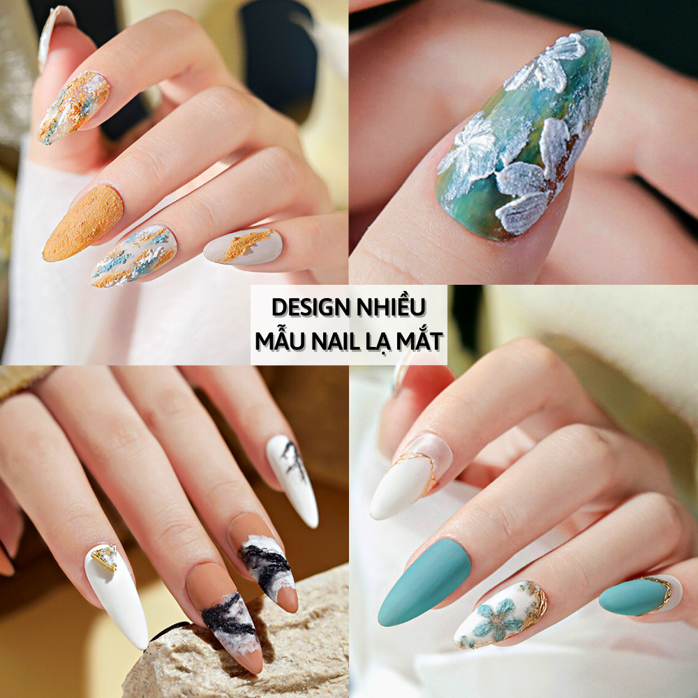 Gel xi măng nail JELIVA 6 màu