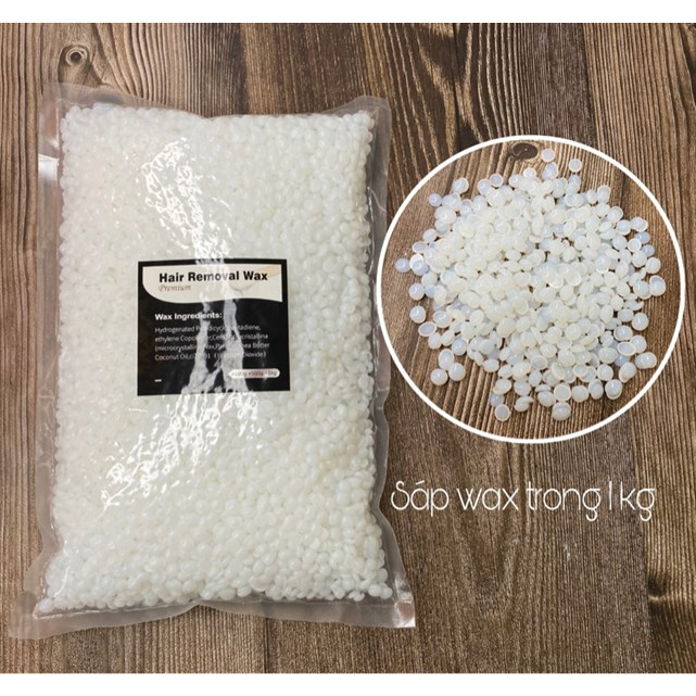 Sáp wax lông chuyên dụng  loại 1KG - Sushi nail mi