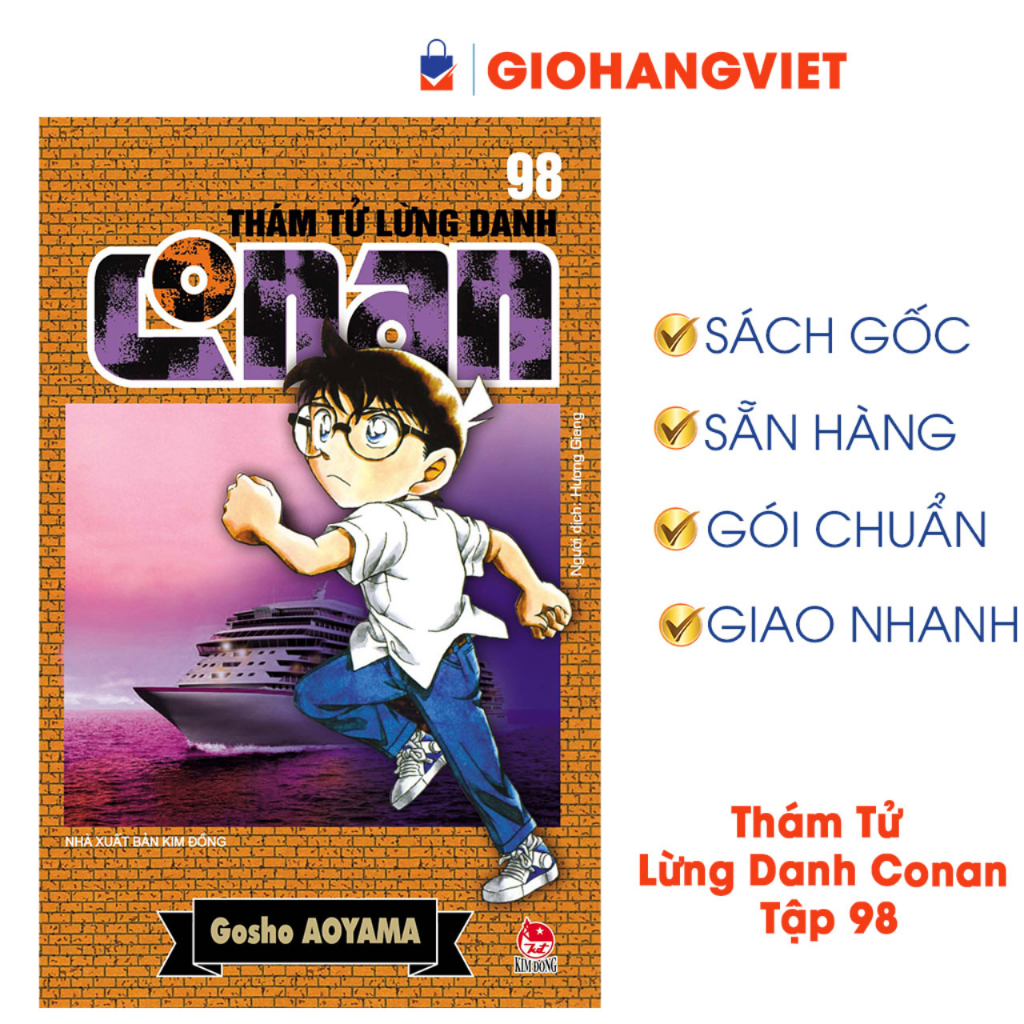 Truyện tranh - Thám Tử Lừng Danh Conan Tập 98