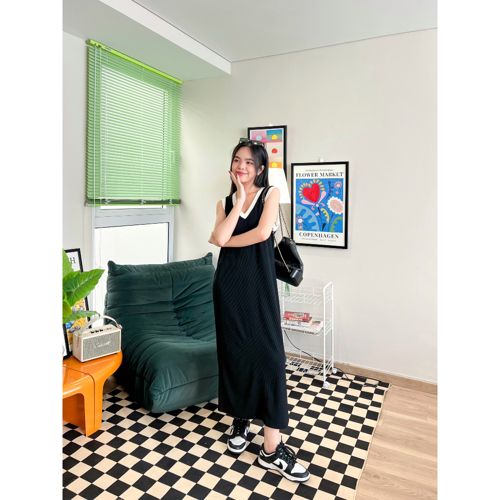 Đầm sát nách dáng dài DARLIN DRESS