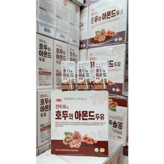 Hàng mới về date 12/2024)Sữa óc chó hạnh nhân Hàn Quốc thùng 16 hộp* 190ml