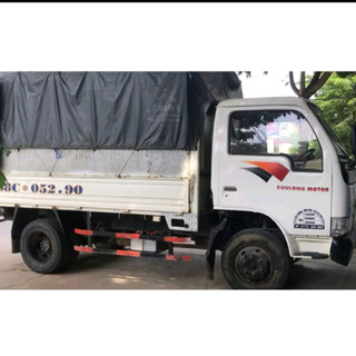 Cặp tem cửa dán trang trí xe tải cửu long (sl 2 tem dán 2 bên)