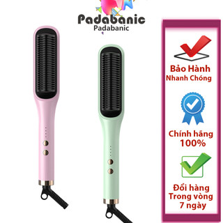Lược Điện Chải Thẳng Tóc Chuyên Nghiệp Và Tiện Lợi Máy Uốn Duỗi Tóc Ép Tóc