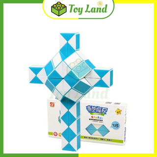 Rubik qiyi snake cube rubic biến thể rắn 24/36/48/60/72 đoạn đồ chơi - toy land