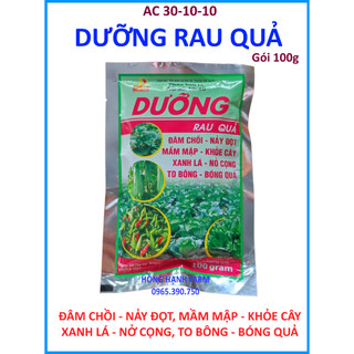 Phân bón lá npk 30-10-10 dưỡng rau quả