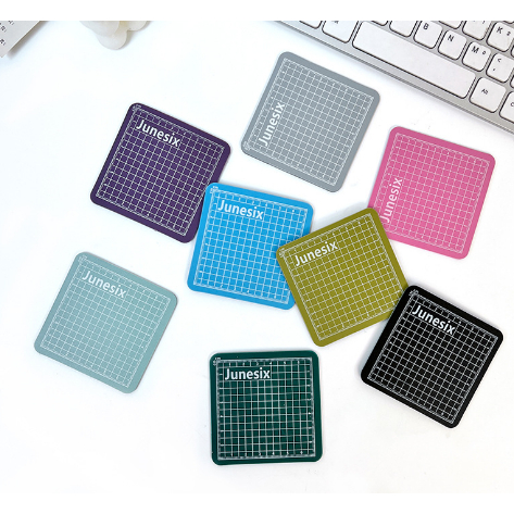 Bảng Kê Cutting Mat Mini 8x8 cm Dùng Kê Cắt, Dán, Rạch Washi Tape Làm Đồ Handmade DIY - Văn Phòng Phẩm Sáng Tạo