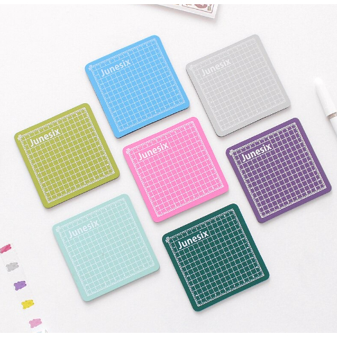 Bảng Kê Cutting Mat Mini 8x8 cm Dùng Kê Cắt, Dán, Rạch Washi Tape Làm Đồ Handmade DIY - Văn Phòng Phẩm Sáng Tạo
